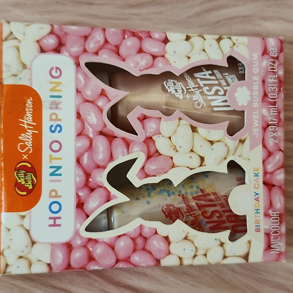 LIMITED EDITION Brand New SALLY HANSEN X JELLY BELLY NAIL COLOR-2CT